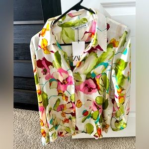 NWT. Zara long sleeve. Medium.